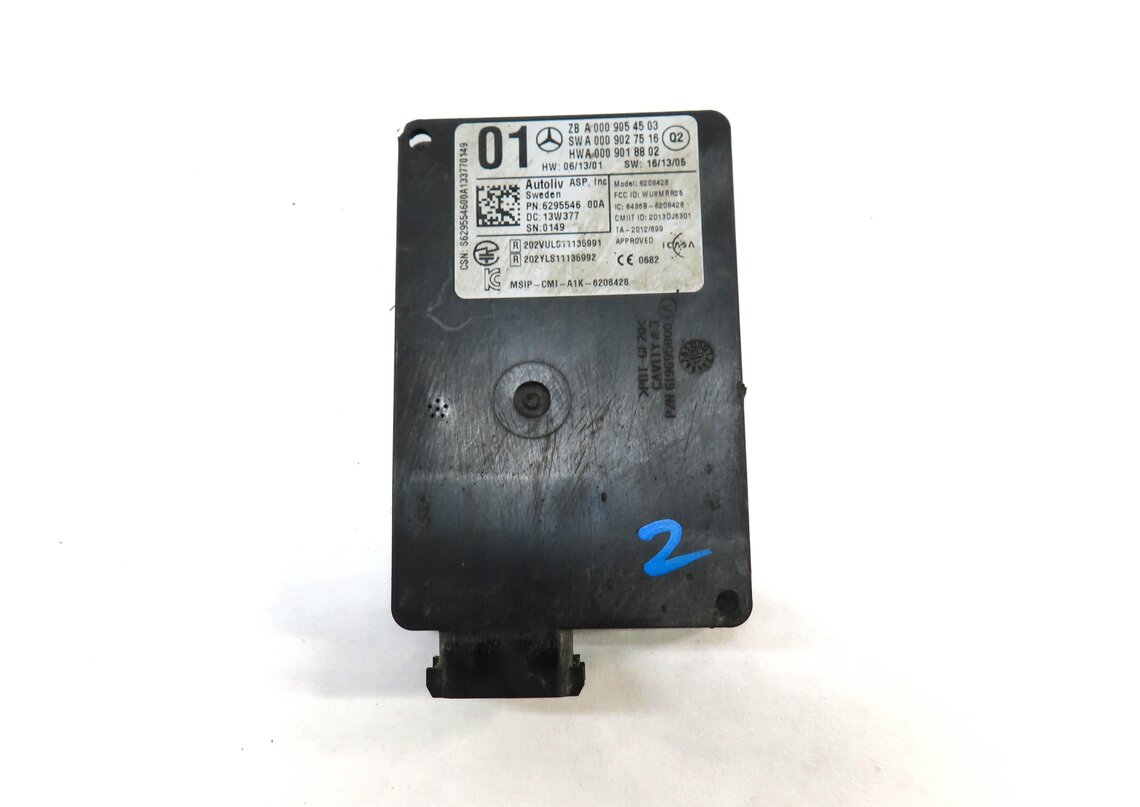 Thumbnail 3: 2014 MERCEDES E350 (W212) REAR BLIND SPOT DISTRONIC RADAR SENSOR MODULE