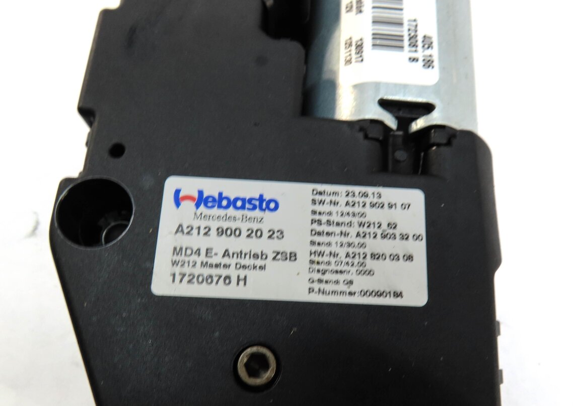 Thumbnail 5: 2010-2017 MERCEDES C250 C350 E350 E400 E550 (W204 W212) SUNROOF SUN ROOF MOTOR