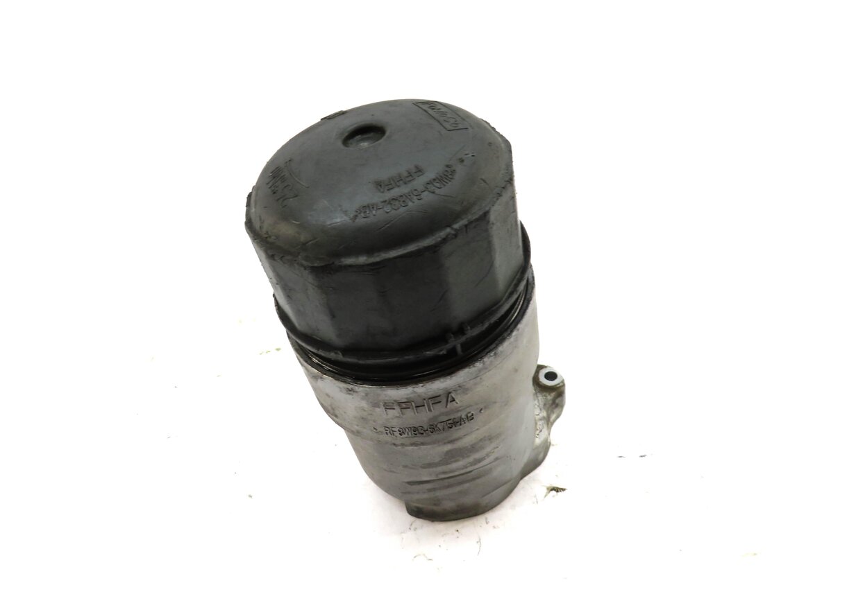 2012 RANGE ROVER (L322) 5.0L SUPERCHARGED ENGINE OIL FILTER HOUSING w/ CAP
