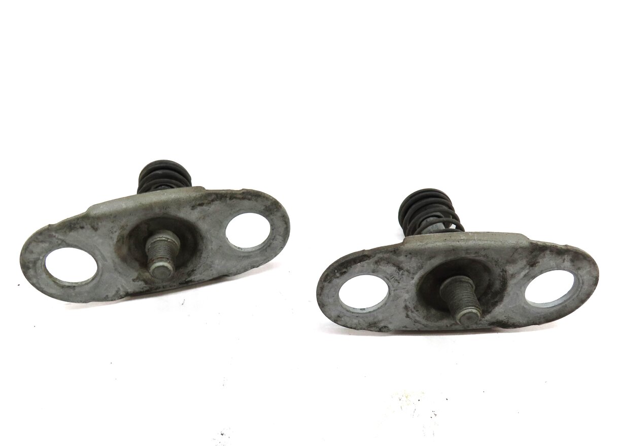 Thumbnail 7: 2012 RANGER ROVER (L322) FRONT HOOD SAFETY RELEASE LEVER LOCK LATCH w/ SPRINGS