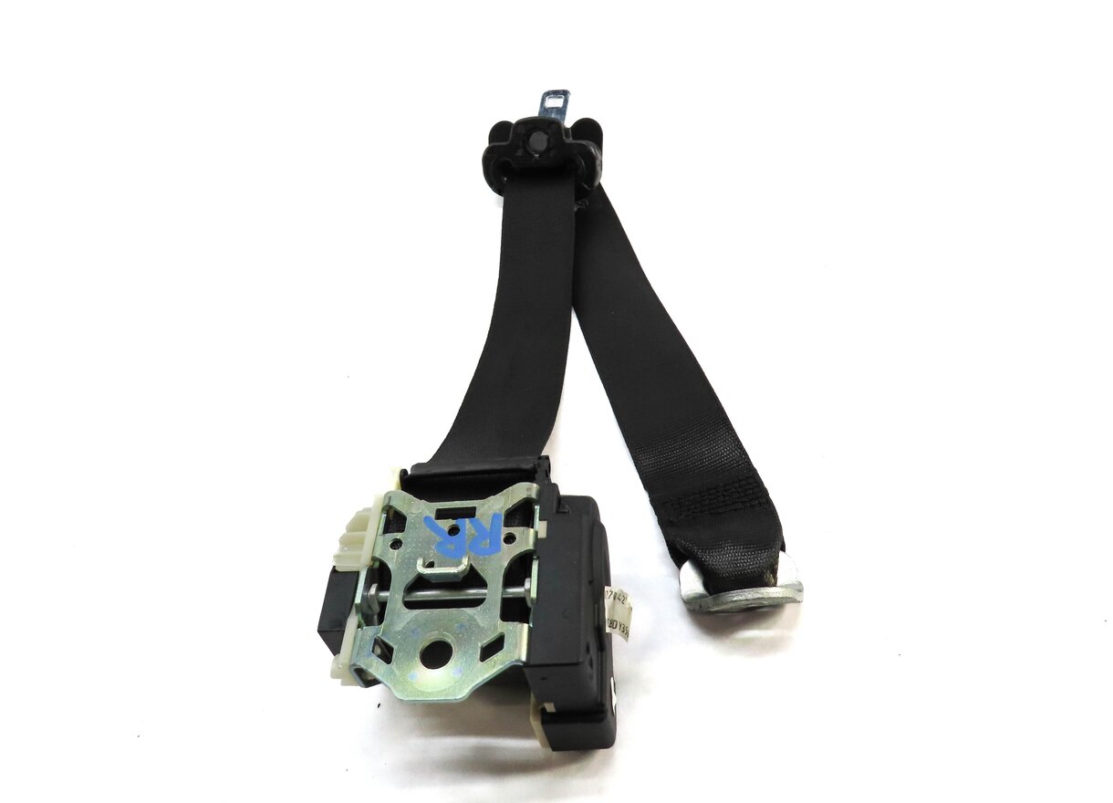 Thumbnail 3: 2012 RANGE ROVER L322 REAR RIGHT 2ND ROW SEATBELT RETRACTOR BLACK AH42F611B68BB
