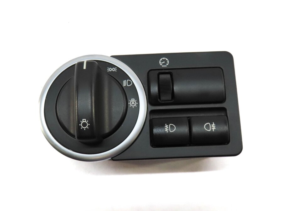 Thumbnail 3: 07-13 RANGE ROVER (L322) FRONT LEFT DASH DASHBOARD HEADLIGHT HEAD LAMP SWITCH