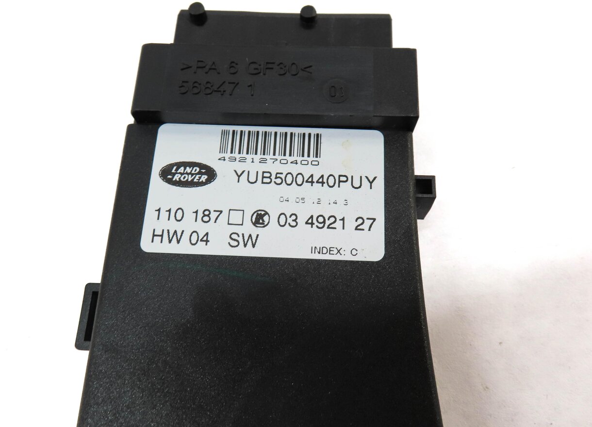 Thumbnail 8: 2012 RANGE ROVER (L322) FRONT RIGHT PASSENGER SEAT ADJUST SWITCH SET 2 (BLACK)