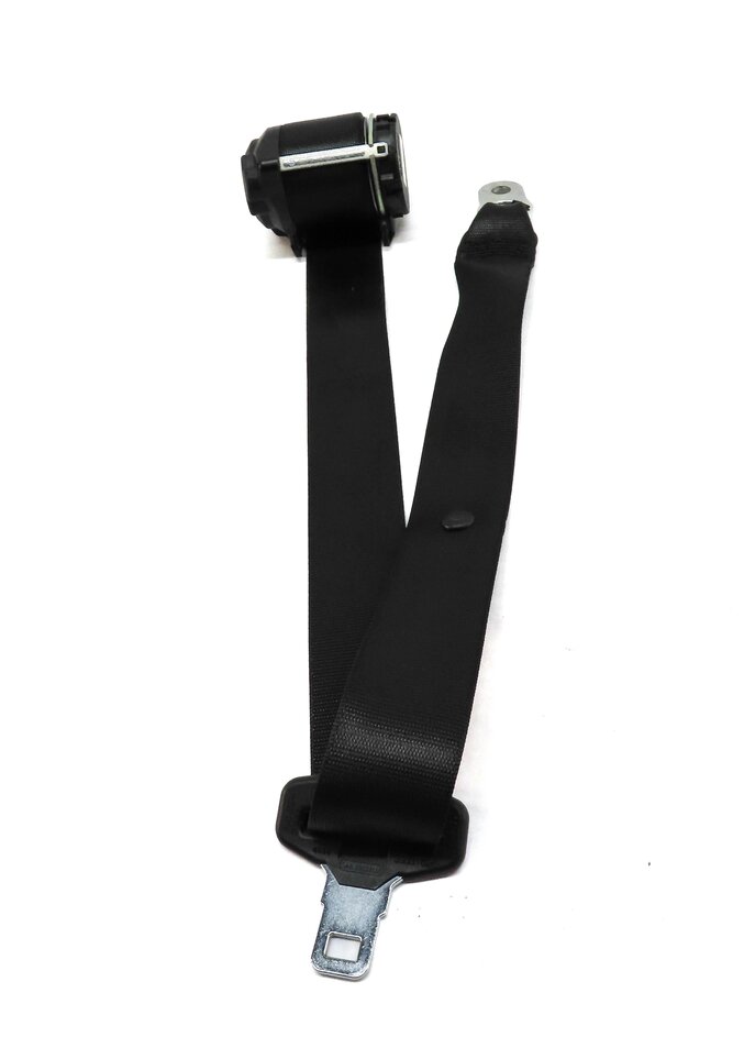 Thumbnail 2: 2012 RANGE ROVER L322 REAR CENTER 2ND ROW SEATBELT RETRACTOR (BLACK) 7H4260044DC