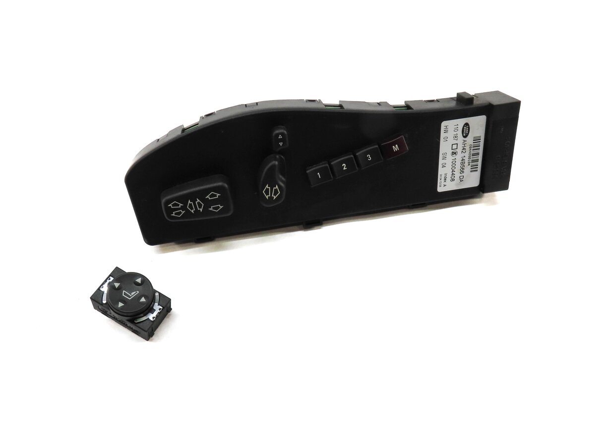 2012 RANGE ROVER L322 FRONT LEFT DRIVER SEAT ADJUST ADJUSTMENT SWITCH SET2 BLACK