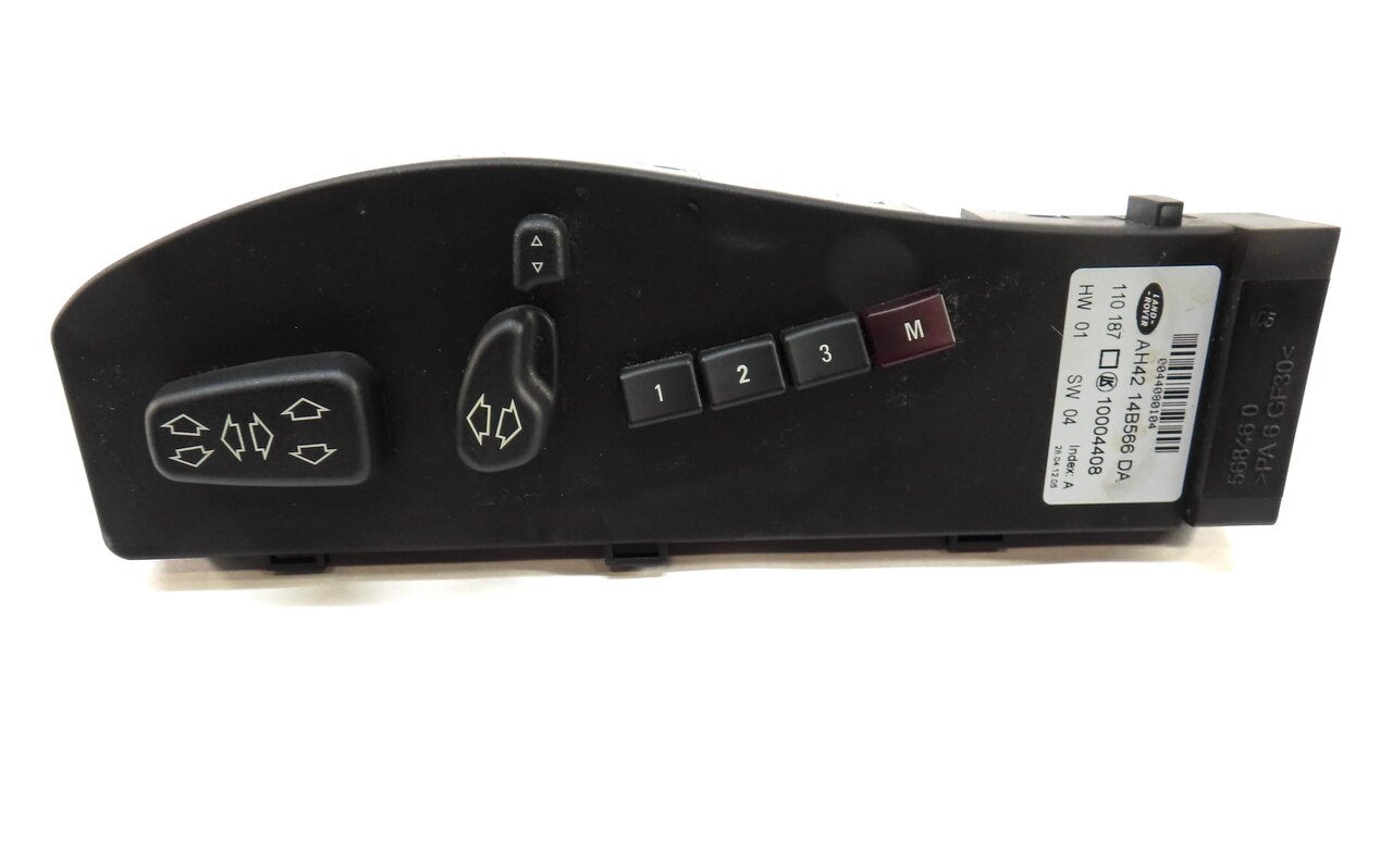 Thumbnail 6: 2012 RANGE ROVER L322 FRONT LEFT DRIVER SEAT ADJUST ADJUSTMENT SWITCH SET2 BLACK