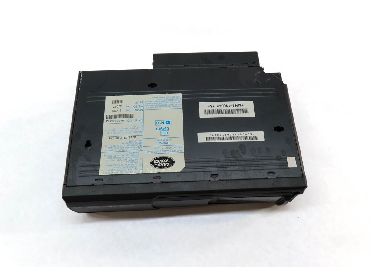 Thumbnail 5: 2012 RANGE ROVER (L322) REAR ENTERTAINMENT 6 DISC DVD CHANGER CARTRIDGE PLAYER