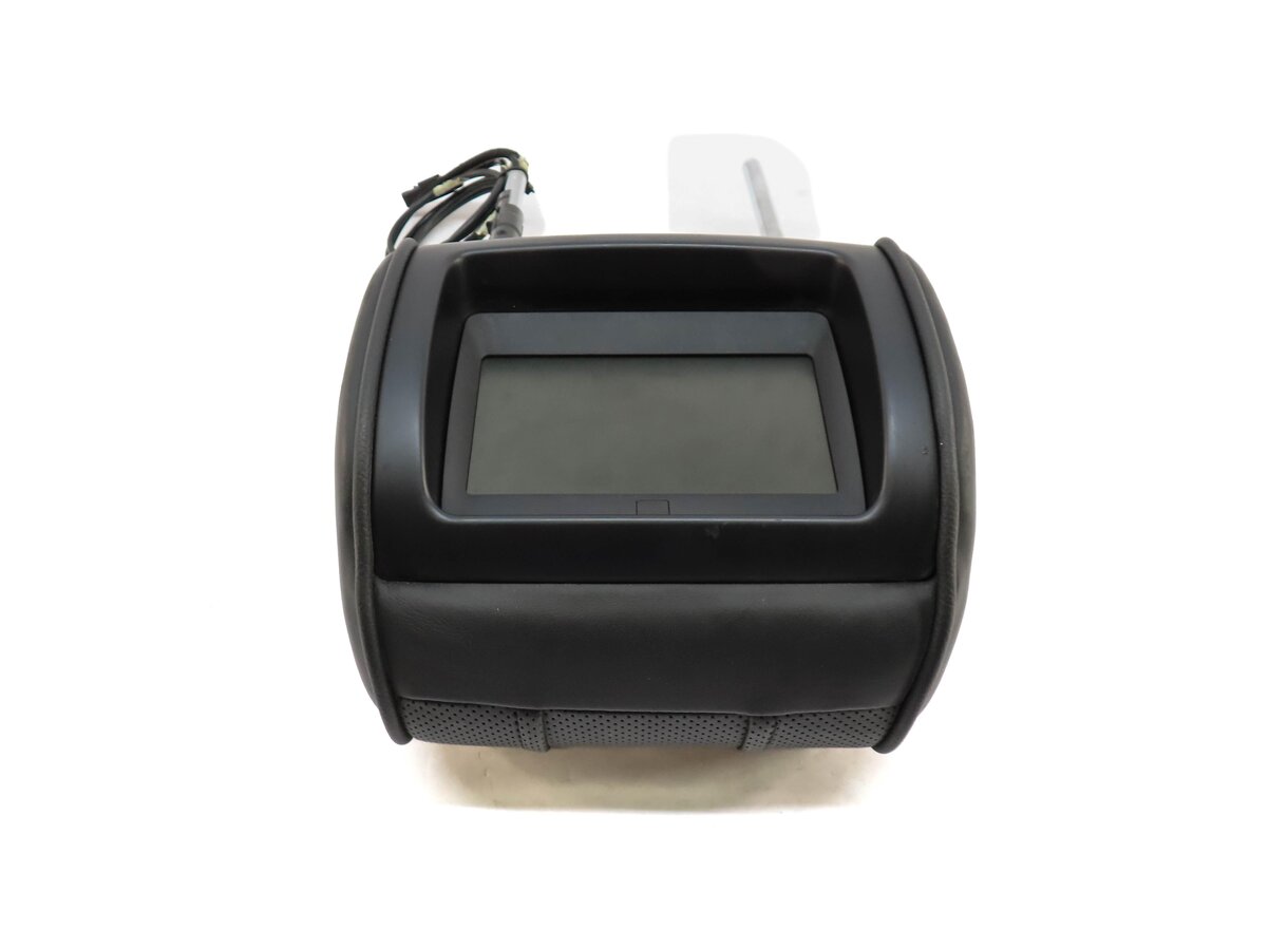 Thumbnail 5: 10-12 RANGE ROVER L322 FRONT LEFT or RIGHT SEAT HEADREST w/ DVD SCREEN JET BLACK