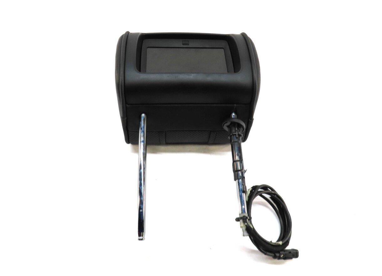 Thumbnail 6: 10-12 RANGE ROVER L322 FRONT LEFT or RIGHT SEAT HEADREST w/ DVD SCREEN JET BLACK