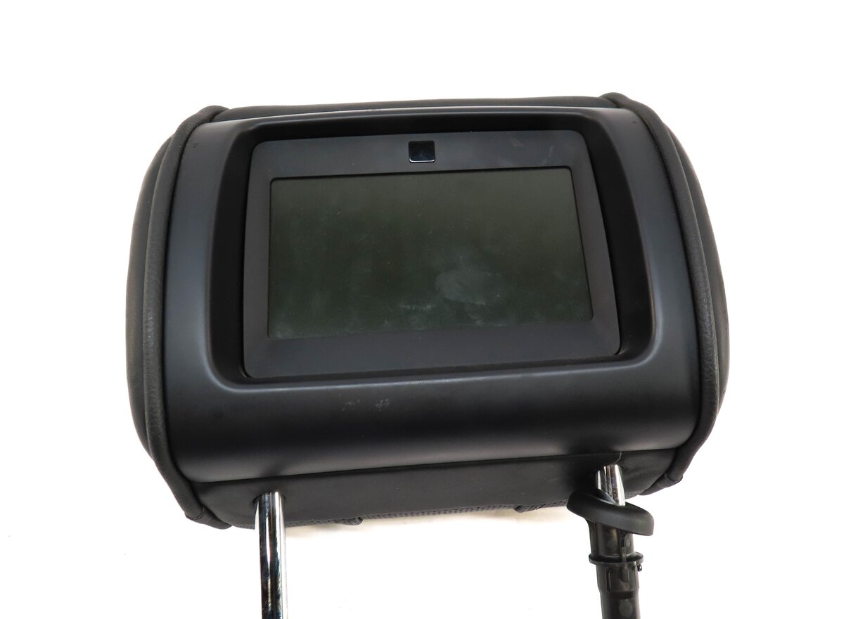 Thumbnail 7: 10-12 RANGE ROVER L322 FRONT LEFT or RIGHT SEAT HEADREST w/ DVD SCREEN JET BLACK