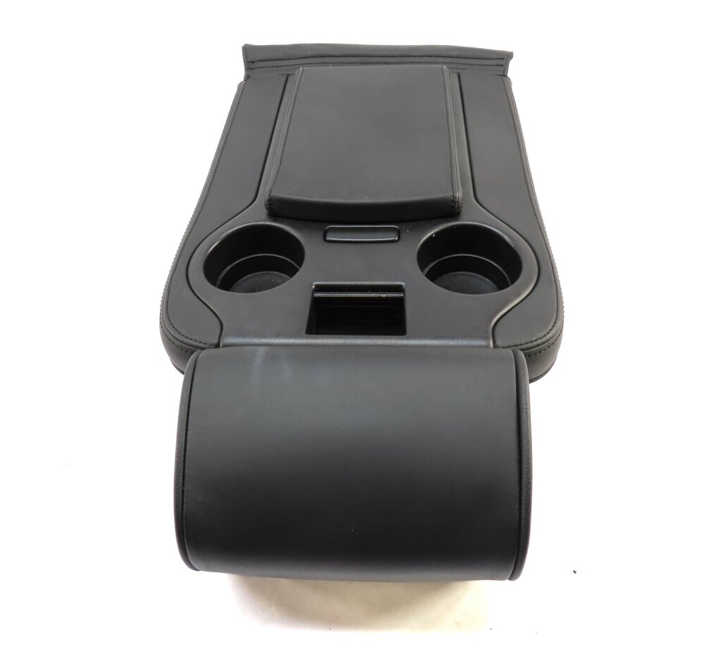 Thumbnail 4: 09-12 RANGE ROVER L322 REAR SEAT CENTER CONSOLE ARMREST CUP HOLDER (JET BLACK)