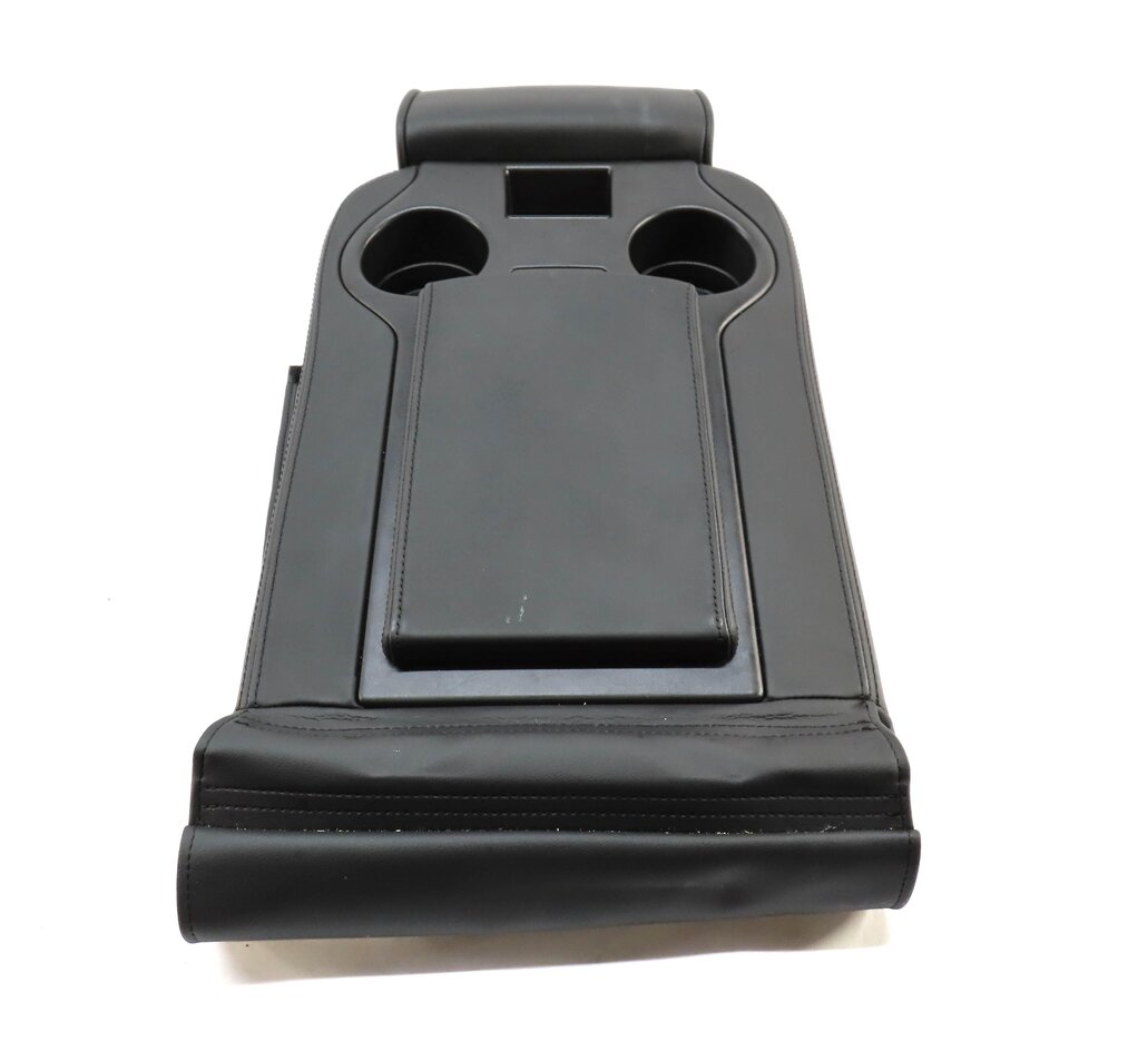 Thumbnail 5: 09-12 RANGE ROVER L322 REAR SEAT CENTER CONSOLE ARMREST CUP HOLDER (JET BLACK)