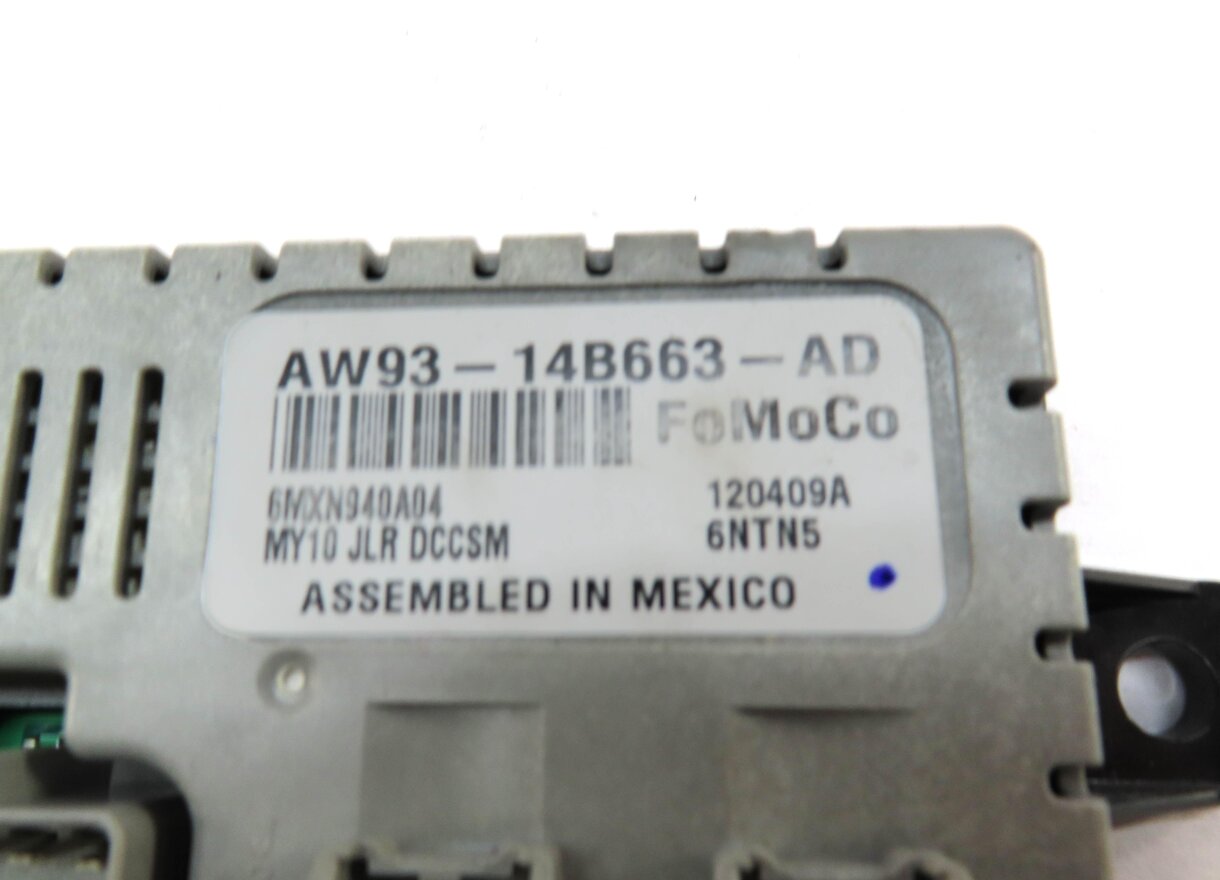Thumbnail 4: 2012 RANGE ROVER (L322) REAR SEAT HEATER CLIMATE CONTROL MODULE AW9314B663AD