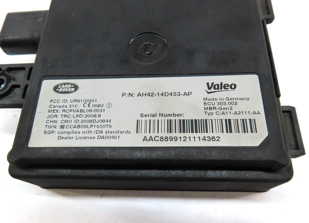 Thumbnail 4: 2012 RANGE ROVER (L322) BLIND SPOT ALERT CONTROL MODULE AH4214D453AP