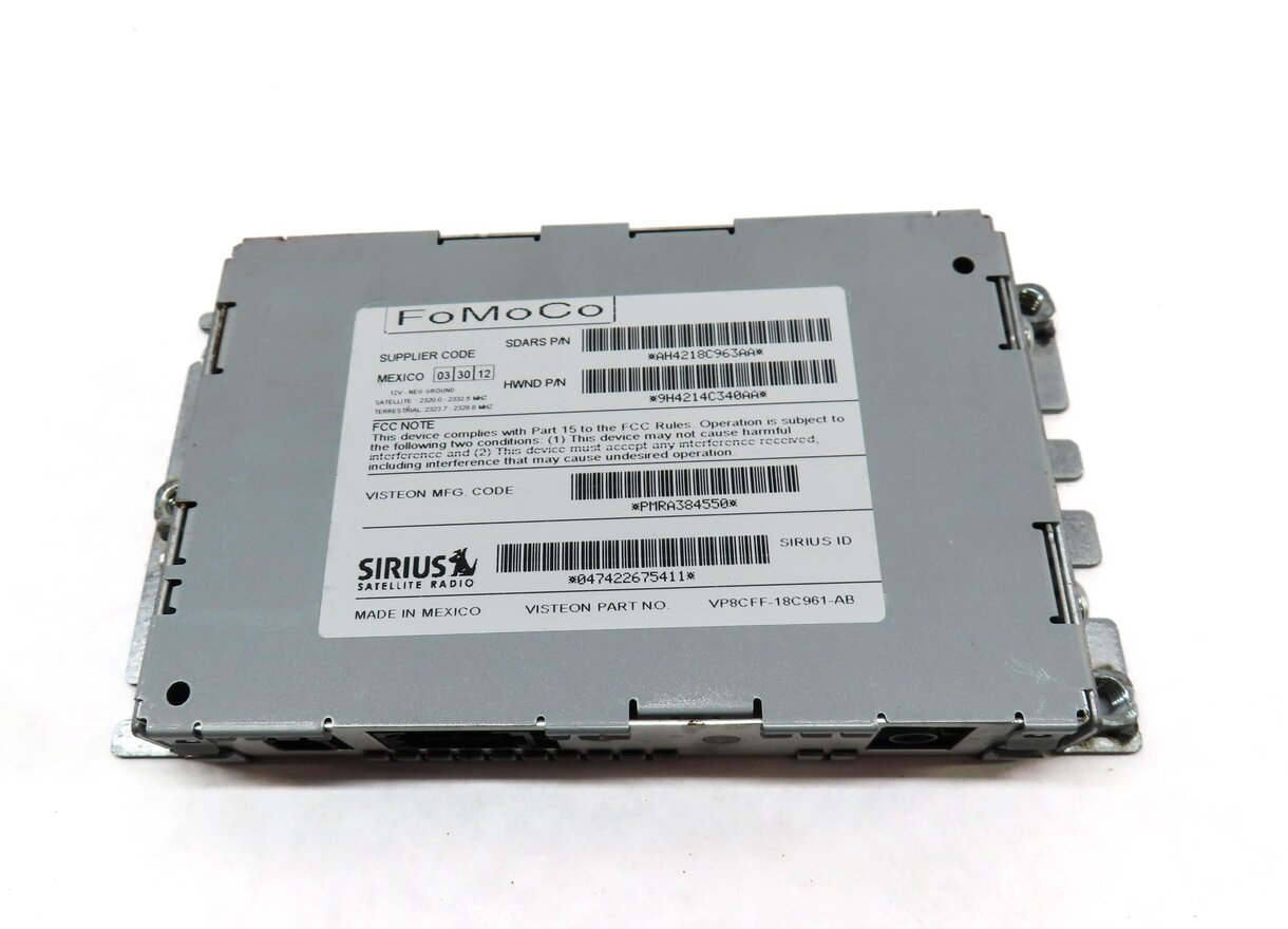 Thumbnail 2: 2007-2012 LR3 RANGE ROVER SPORT (L320) SIRIUS SATELLITE RADIO RECEIVER MODULE