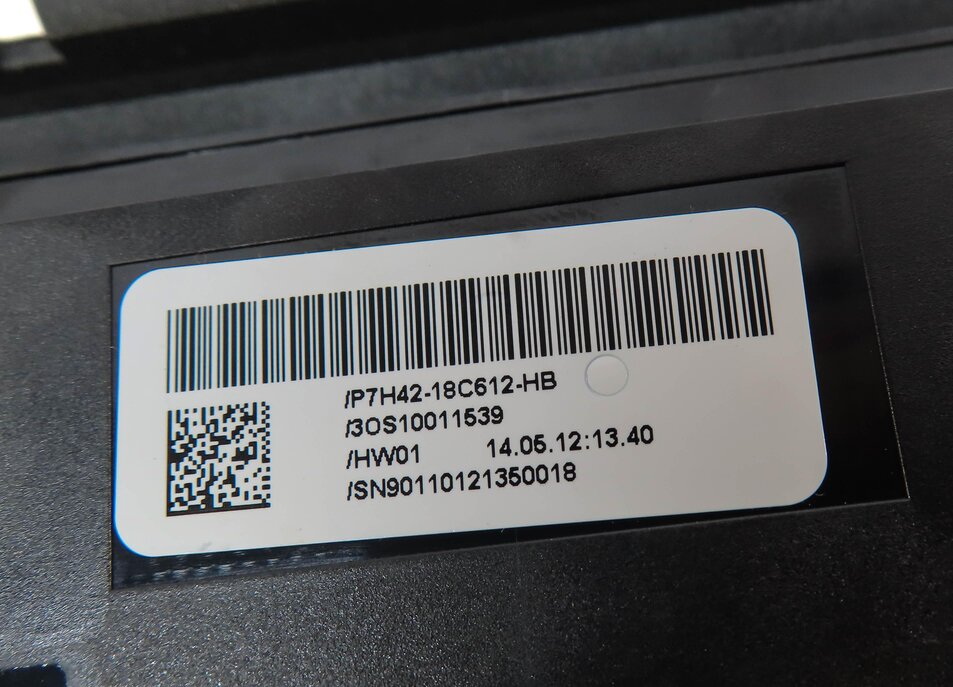 Thumbnail 6: 2012 RANGE ROVER (L322) REAR SEAT HEATER AC HEATER HVAC CLIMATE CONTROL PANEL