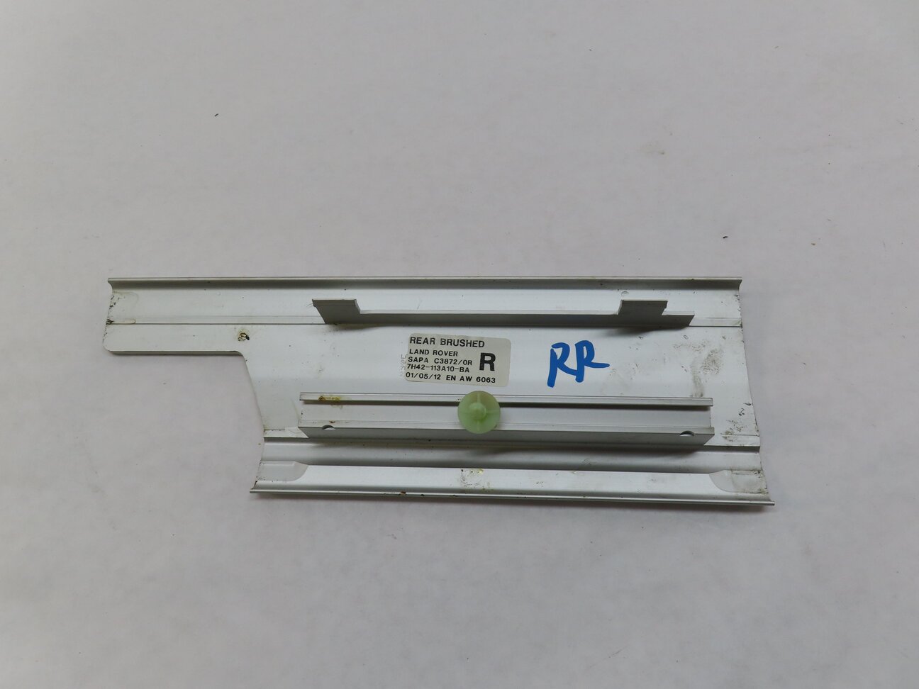 Thumbnail 9: 2012 RANGE ROVER (L322) FRONT REAR LEFT RIGHT DOOR SILL ALUMINUM SCUFF PLATE