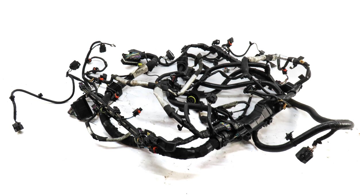 Thumbnail 2: 2012 RANGE ROVER (L322) 5.0L SUPERCHARGED ENGINE WIRING WIRE HARNESS AH427C078AD
