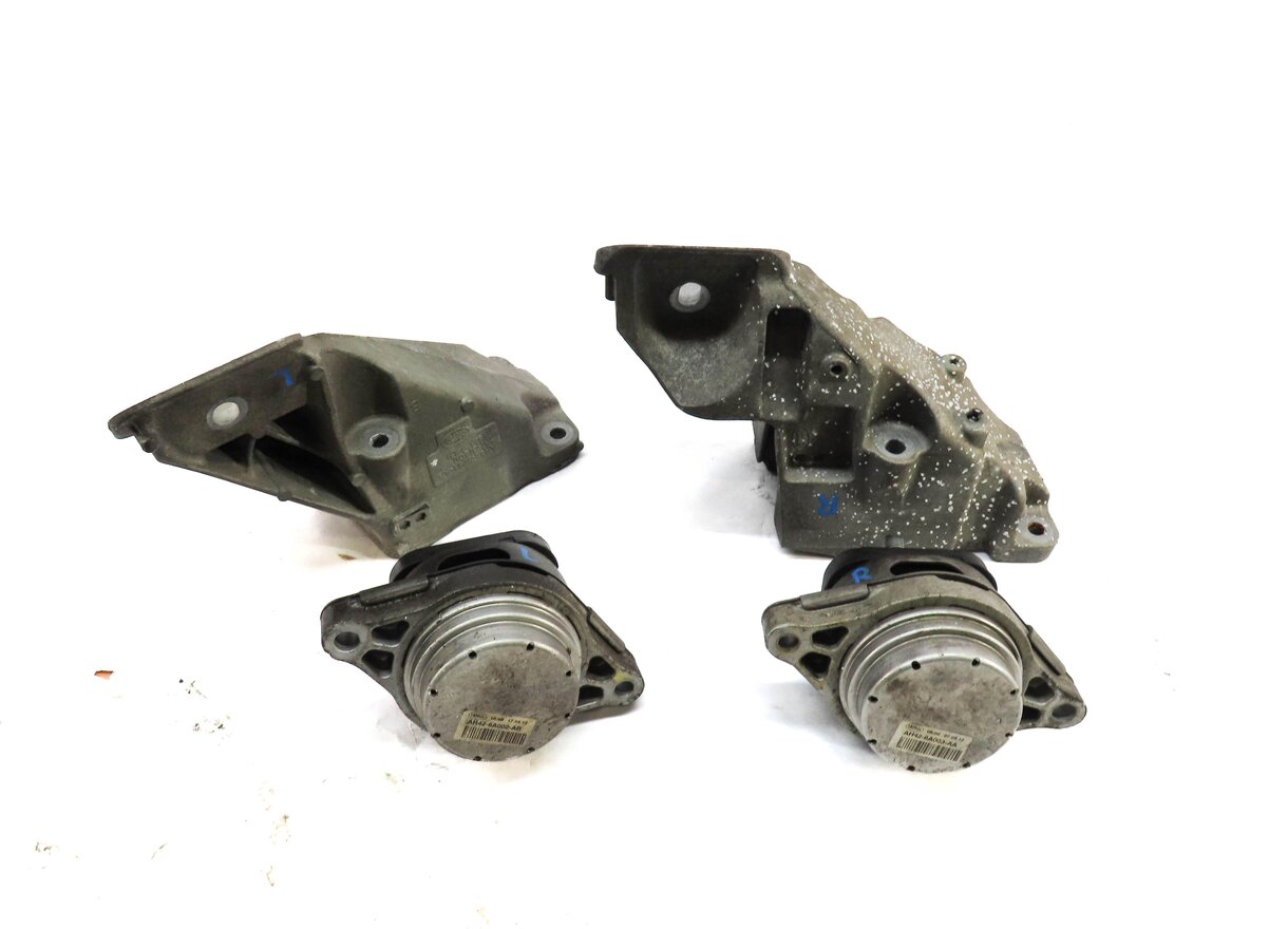 Thumbnail 2: 2012 RANGE ROVER (L322) 5.0L SUPER LEFT RIGHT ENGINE MOTOR MOUNT & BRACKET SET 4