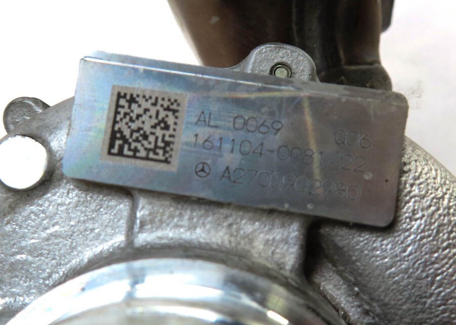 Thumbnail 8: 2013-2020 MERCEDES B250 CLA250 GLA250 (C117 W156 W246) 2.0L ENGINE TURBOCHARGER