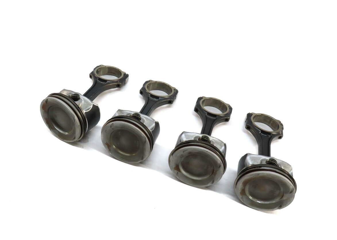 2014-2020 MERCEDES CLA250 (C117) 2.0L M270 TURBO ENGINE PISTON w/ ROD SET-4