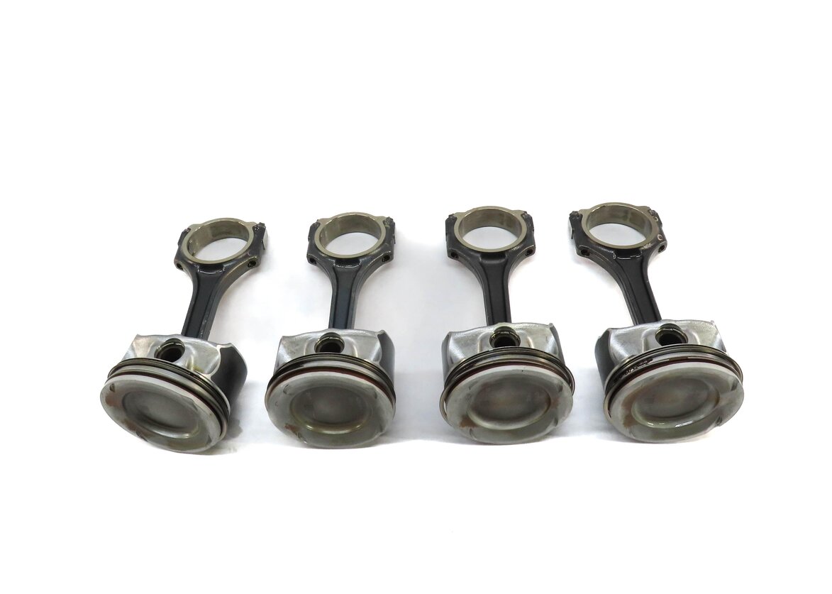 Thumbnail 2: 2014-2020 MERCEDES CLA250 (C117) 2.0L M270 TURBO ENGINE PISTON w/ ROD SET-4