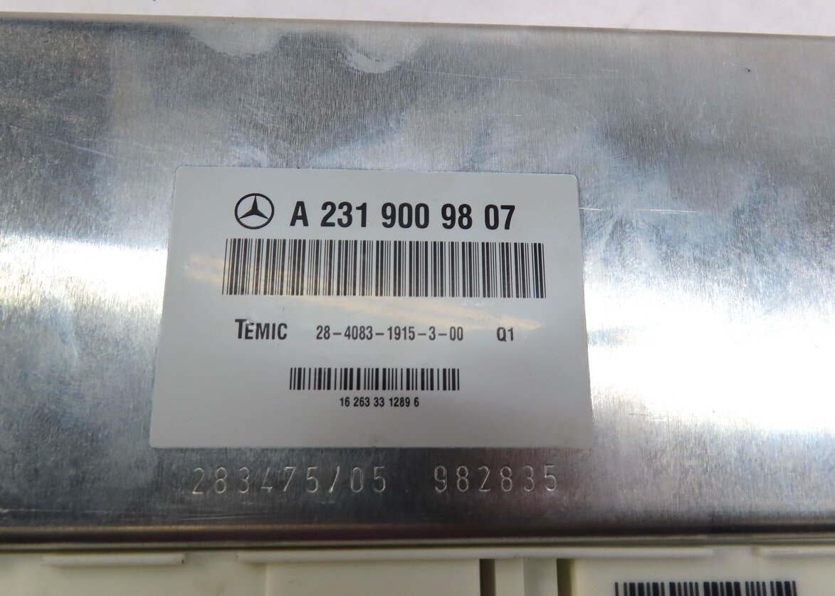 Thumbnail 4: 15-17 MERCEDES B250 CLA GLA SLC (C117 W117 W156 W172) VARIABLE SUSPENSION MODULE