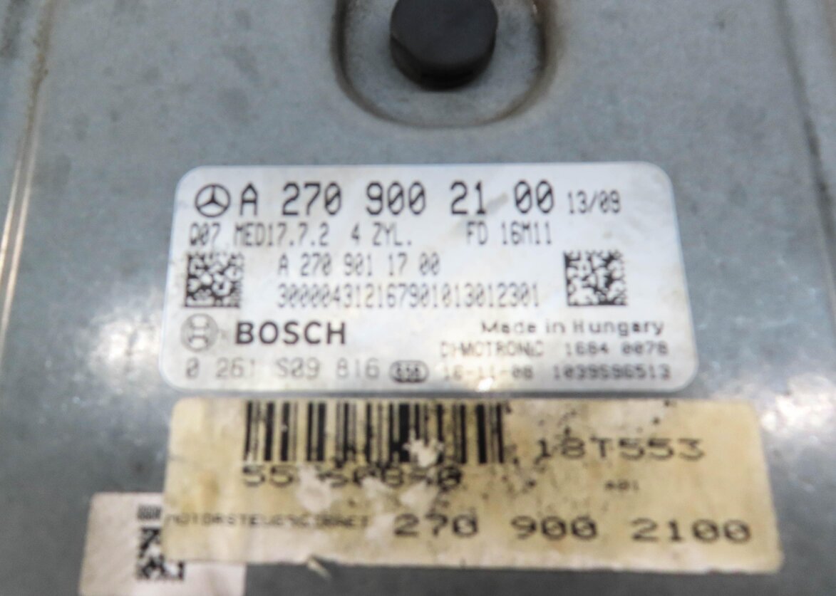 Thumbnail 5: 15-20 MERCEDES B250 CLA250 CLA45 GLA250 (C117 W246 X156) ENGINE CONTROL MODULE