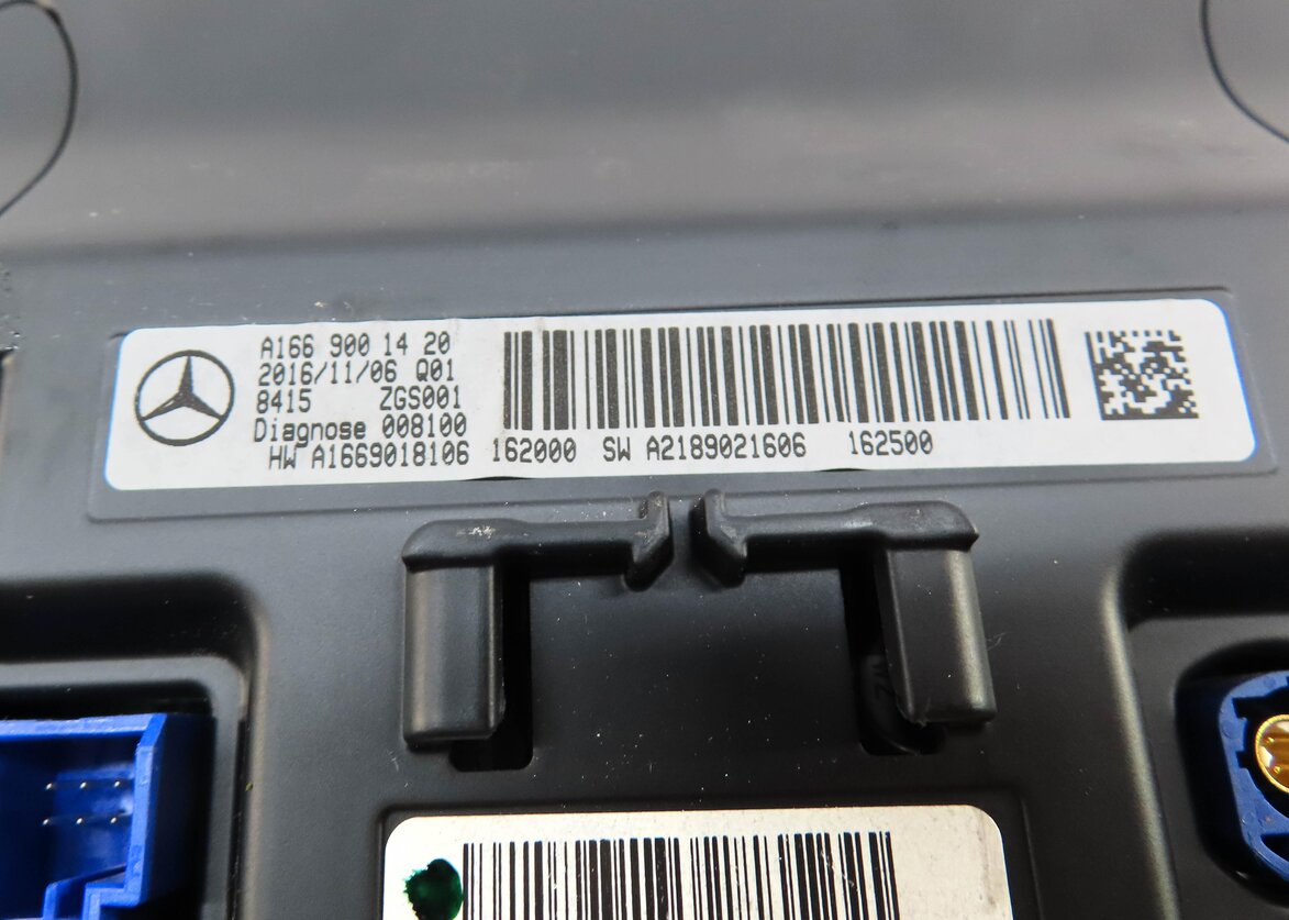Thumbnail 5: 17-19 MERCEDES B250E CLA250 CLA45 G550 GLE GLS - GPS NAVIGATION DISPLAY SCREEN