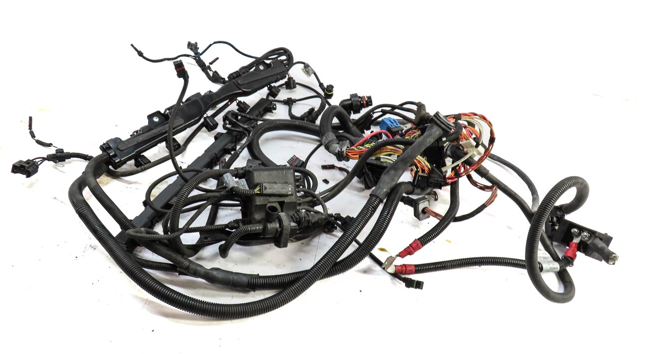 Thumbnail 3: 2006 BMW Z4 (E85) A/T 3.0L N52 ENGINE WIRE WIRING HARNESS LOOM