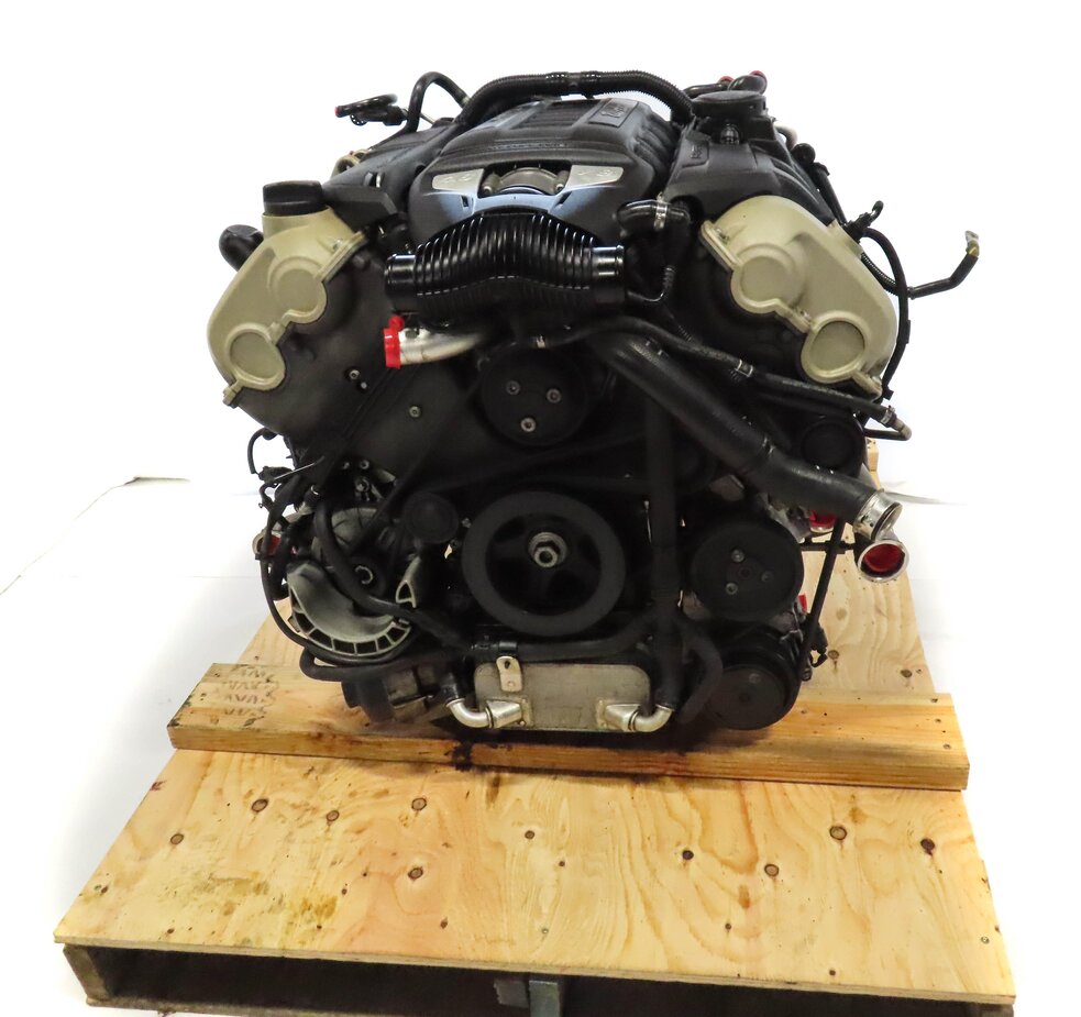 Thumbnail 10: 10-13 PORSCHE PANAMERA (970 G1) AWD 4.8L M48 TURBO ENGINE ASSEMBLY 143k & VIDEO