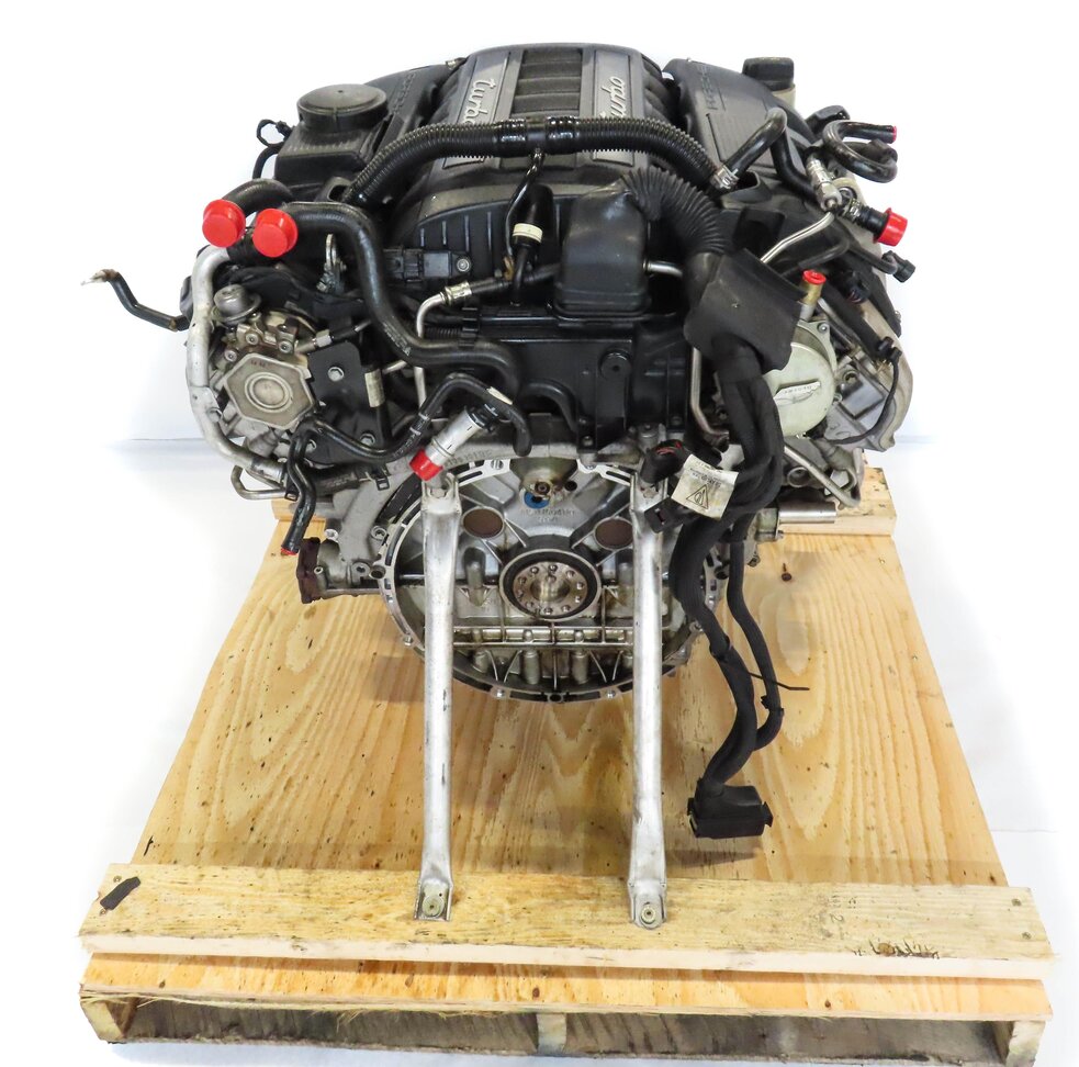 Thumbnail 14: 10-13 PORSCHE PANAMERA (970 G1) AWD 4.8L M48 TURBO ENGINE ASSEMBLY 143k & VIDEO