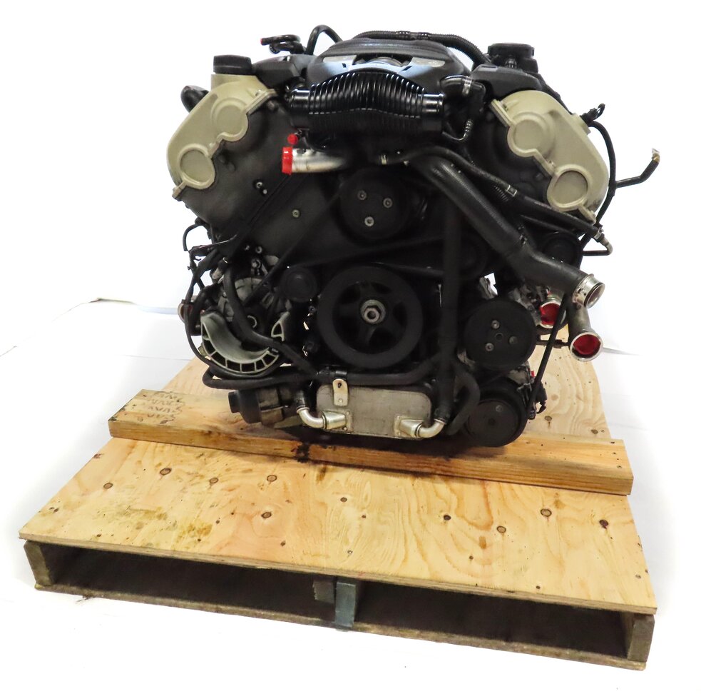 Thumbnail 3: 10-13 PORSCHE PANAMERA (970 G1) AWD 4.8L M48 TURBO ENGINE ASSEMBLY 143k & VIDEO