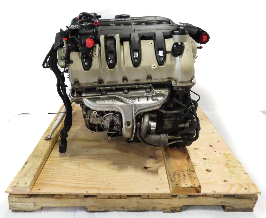 Thumbnail 4: 10-13 PORSCHE PANAMERA (970 G1) AWD 4.8L M48 TURBO ENGINE ASSEMBLY 143k & VIDEO