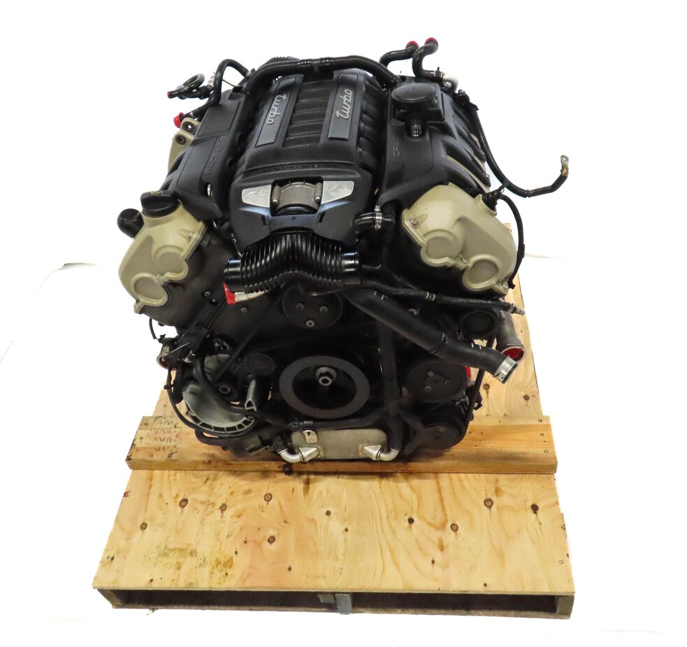Thumbnail 9: 10-13 PORSCHE PANAMERA (970 G1) AWD 4.8L M48 TURBO ENGINE ASSEMBLY 143k & VIDEO