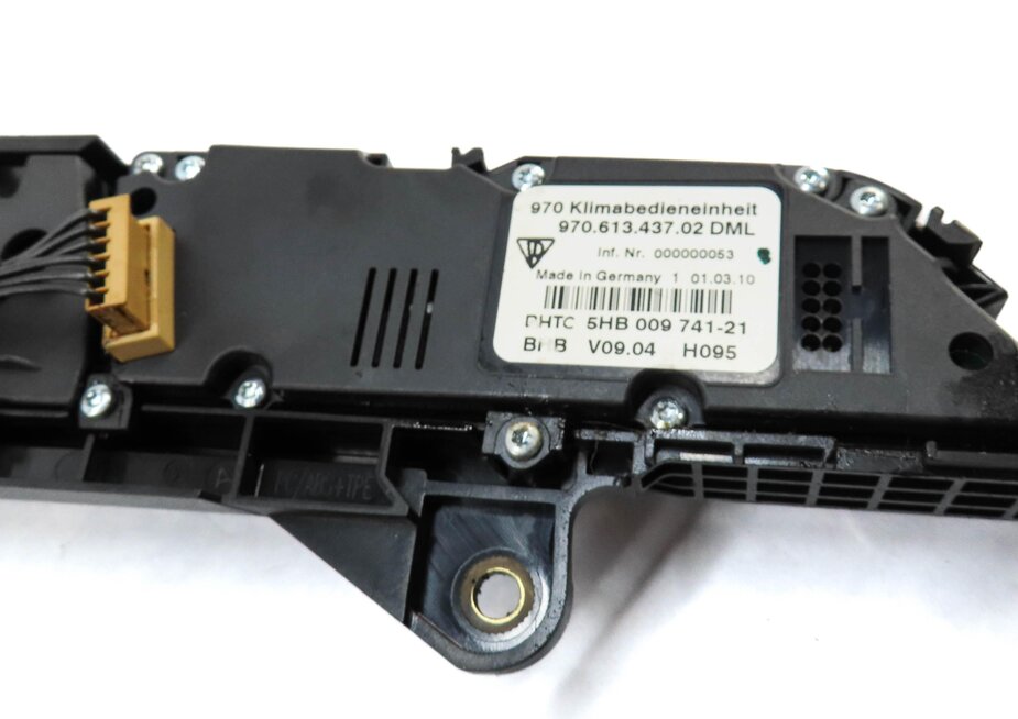 Thumbnail 8: 2010-2013 PORSCHE PANAMERA (970 G1) FRONT HEATER AC TEMPERATURE CONTROL (4-ZONE)