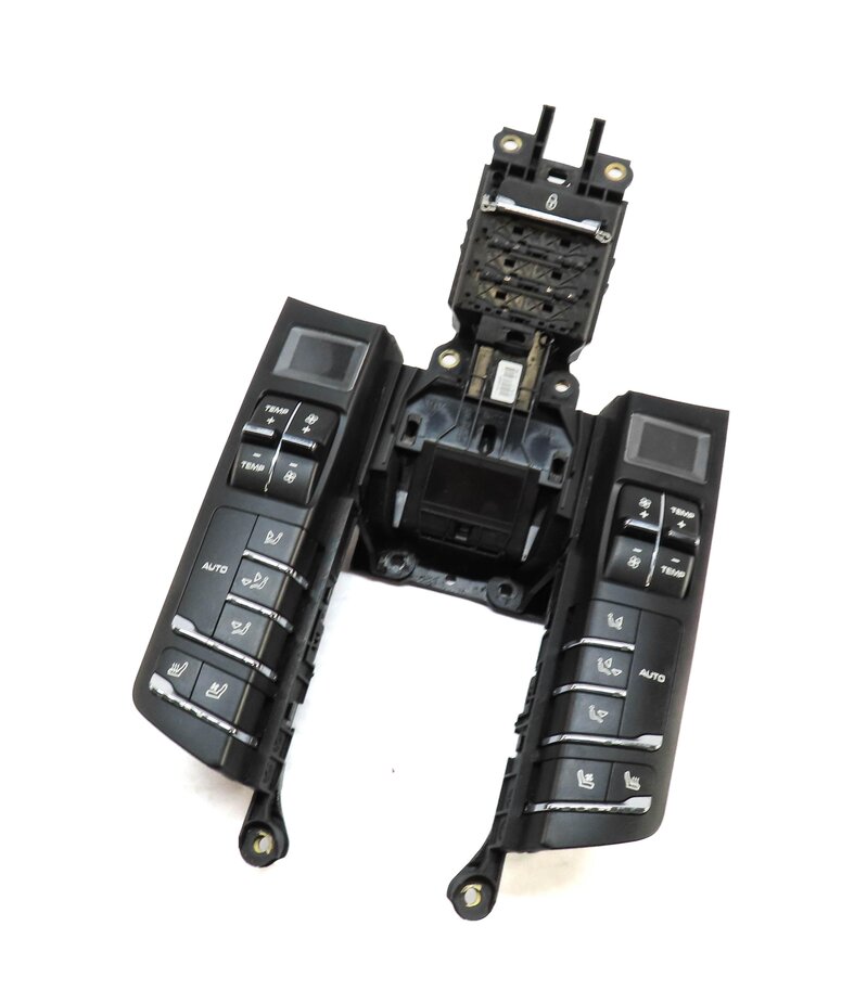 Thumbnail 1: 2010-2016 PORSCHE PANAMERA (970 G1) REAR HEATER A/C TEMPERATURE CLIMATE CONTROL