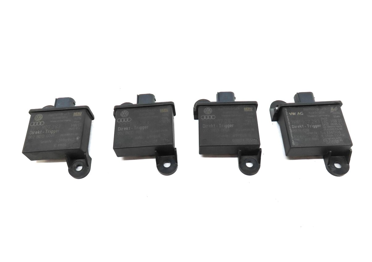 Thumbnail 2: 2010 PORSCHE PANAMERA (970 G1) TPMS TIRE AIR PRESSURE SENSOR TRIGGER MODULE SET