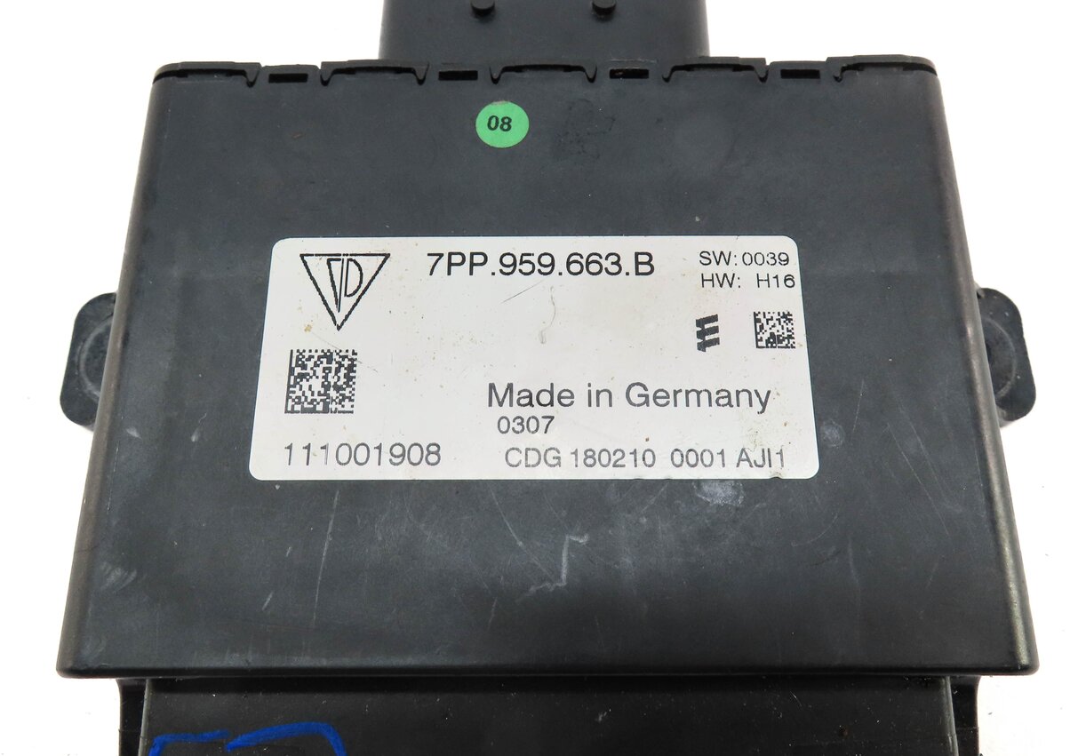 Thumbnail 4: 2010 PORSCHE PANAMERA (970 G1) VOLTAGE CONVERTER CONTROL MODULE
