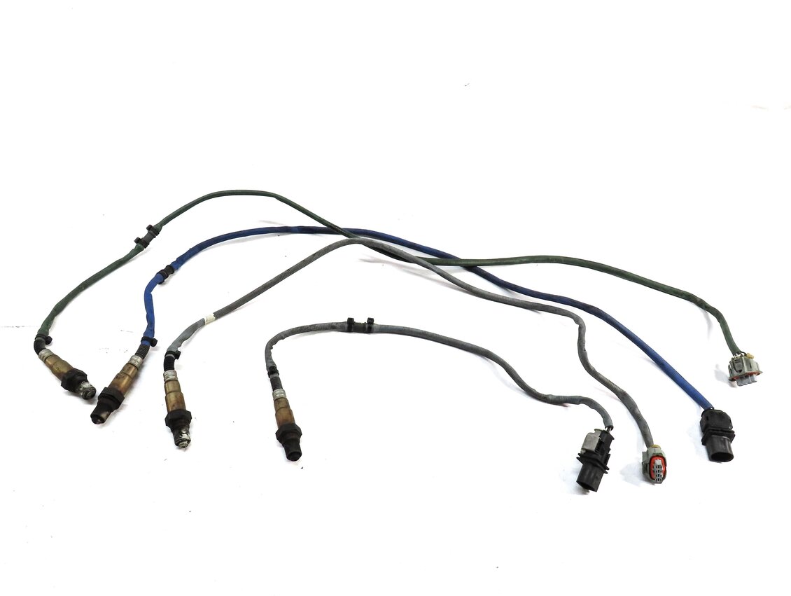 Thumbnail 2: 2010 PORSCHE PANAMERA (970 G1) 4.8L M48 TURBO PRE POST CAT O2 OXYGEN SENSOR SET