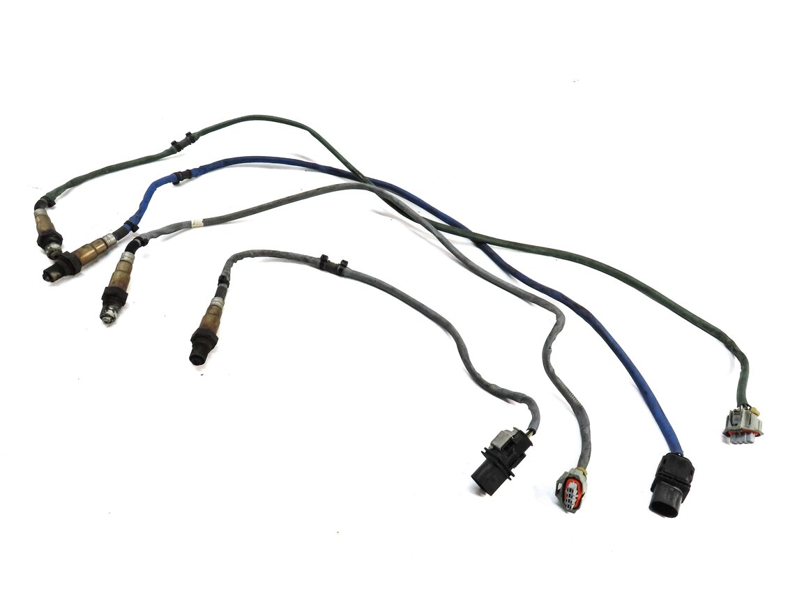 Thumbnail 3: 2010 PORSCHE PANAMERA (970 G1) 4.8L M48 TURBO PRE POST CAT O2 OXYGEN SENSOR SET