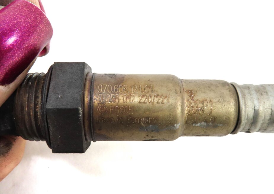 Thumbnail 6: 2010 PORSCHE PANAMERA (970 G1) 4.8L M48 TURBO PRE POST CAT O2 OXYGEN SENSOR SET