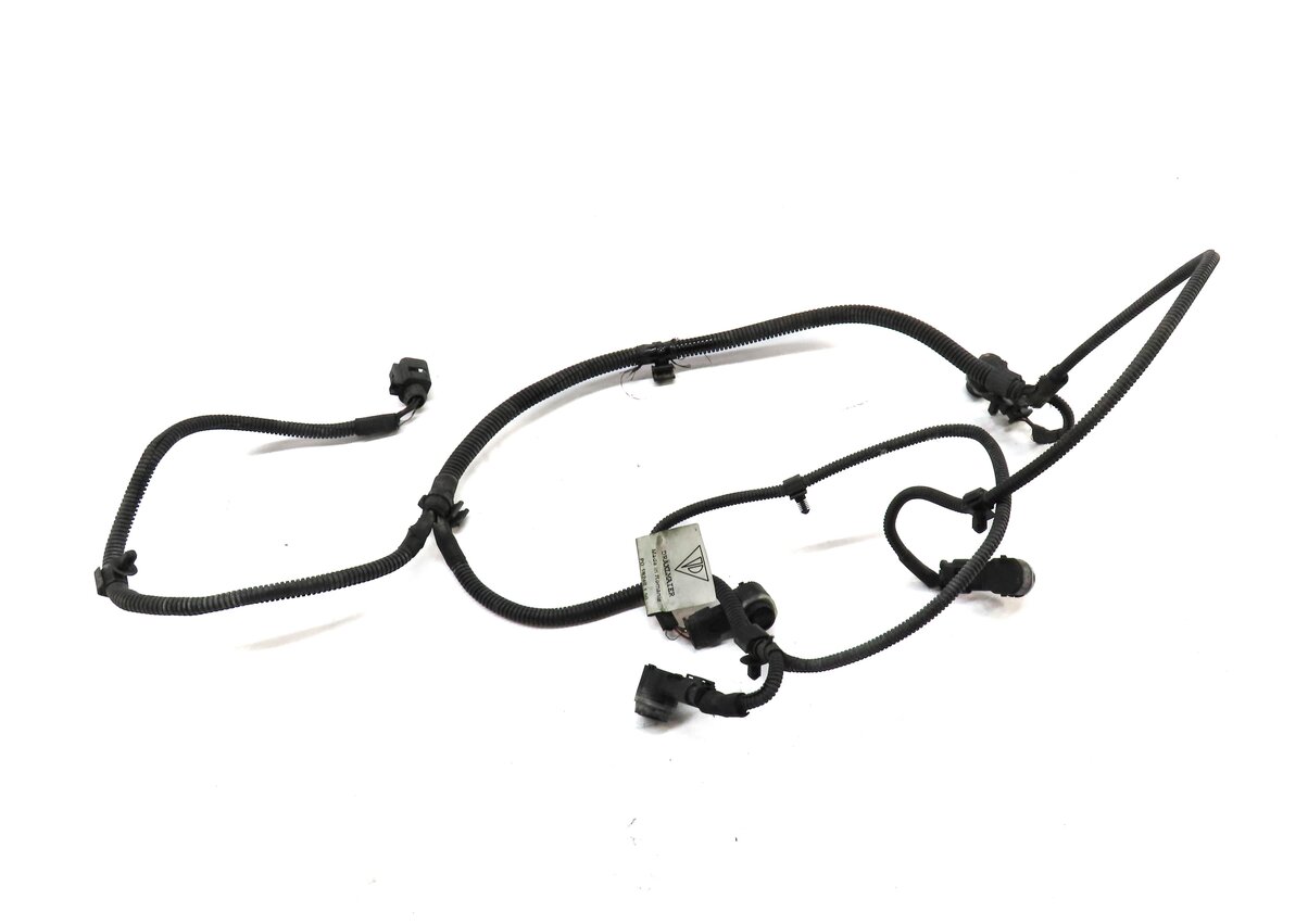 2010 PORSCHE PANAMERA (970 G1) REAR PDC PARK SENSOR SET w/ HARNESS (BLACK A1)