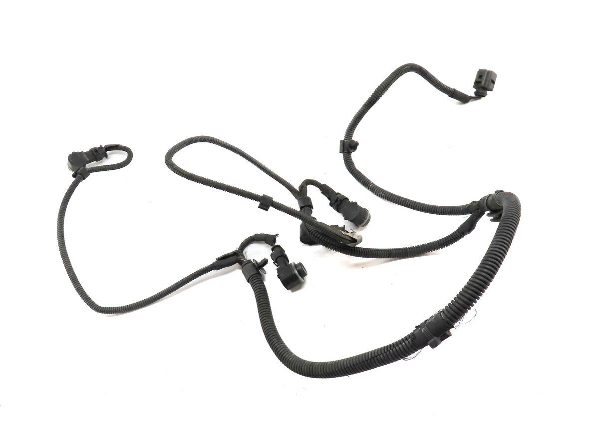 Thumbnail 3: 2010 PORSCHE PANAMERA (970 G1) REAR PDC PARK SENSOR SET w/ HARNESS (BLACK A1)