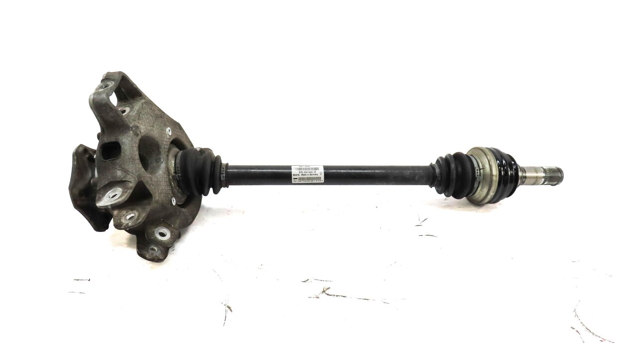 Thumbnail 2: 2010-2013 PORSCHE PANAMERA (970 G1) LEFT DRIVER REAR AXLE SHAFT w/ KNUCKLE
