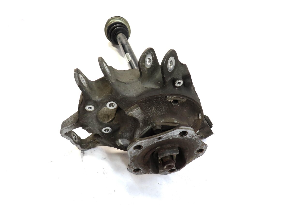Thumbnail 5: 2010-2013 PORSCHE PANAMERA (970 G1) LEFT DRIVER REAR AXLE SHAFT w/ KNUCKLE
