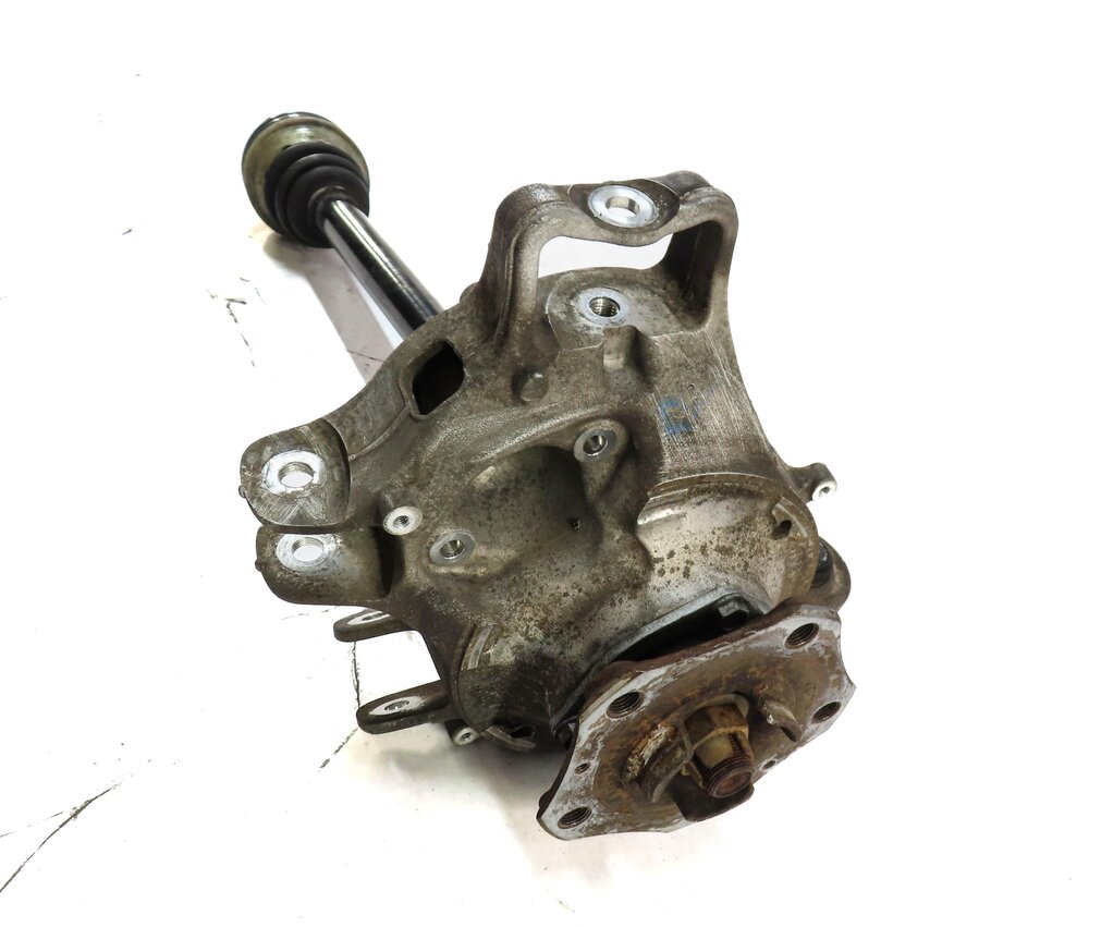 Thumbnail 3: 2010-2013 PORSCHE PANAMERA (970 G1) RIGHT PASSENGER REAR AXLE SHAFT w/ KNUCKLE