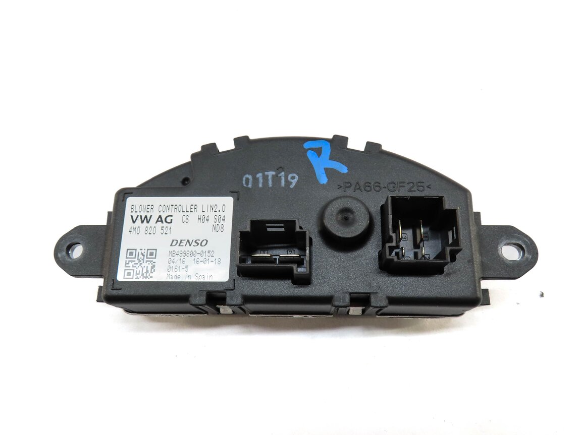 Thumbnail 3: 2017-1022 AUDI Q7 (4M) REAR BLOWER FAN MOTOR RESISTOR