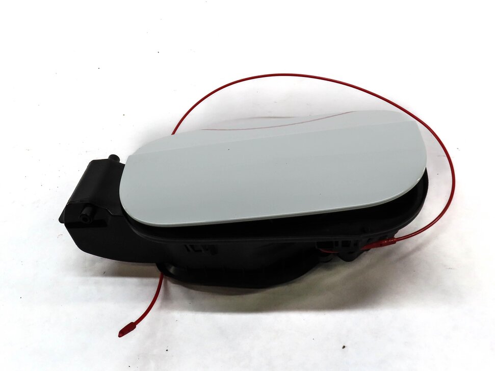Thumbnail 2: 2017-2022 AUDI Q7 (4M) FUEL TANK DOOR TRIM w/ HOUSING (WHITE)