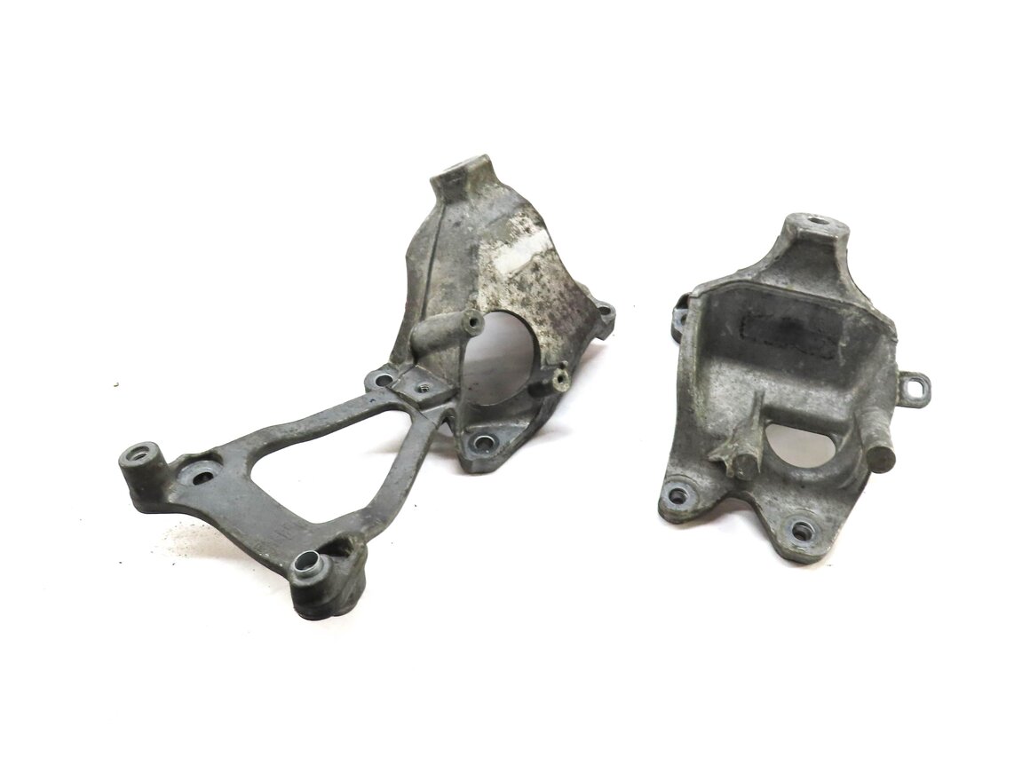 2017 AUDI Q7 (4M) 3.0L SUPER (CREC) ENGINE MOTOR MOUNT BRACKET LEFT RIGHT SET 2